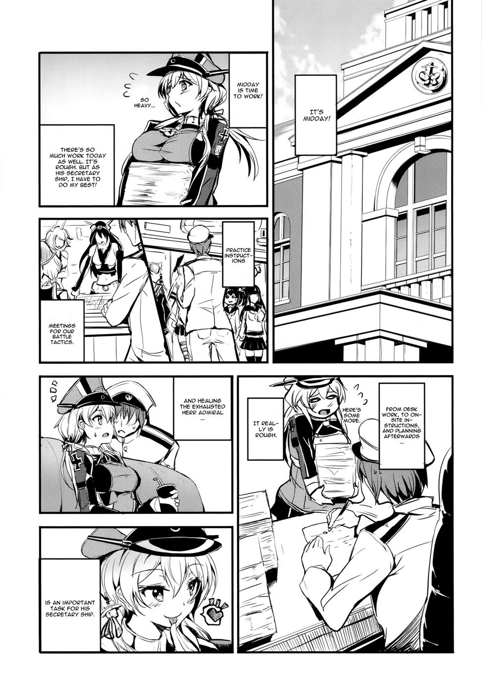 Hentai Manga Comic-Prinz Eugen no Ichinichi-Read-7